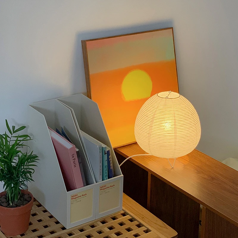 日本のライスペーパーランタン Led テーブルランプリビング - Japanese Lantern Paper のレビューと価格