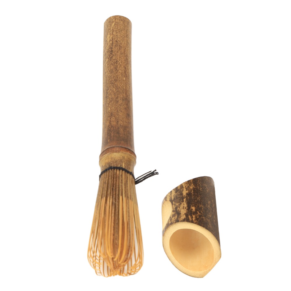 耐久性のある長い柄の抹茶泡立て器 紫竹製 滑らかな質感の日本 - Bamboo Whisk Chasen のレビューと価格