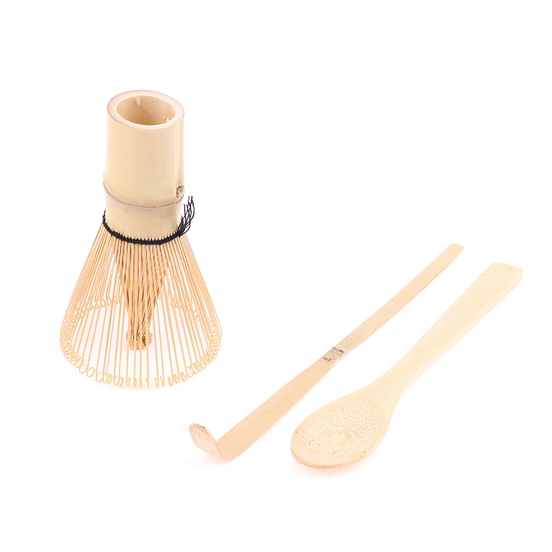 新登場！竹製抹茶泡立て器セット 緑茶パウダーブラシ グライン - Bamboo Whisk Chasen のレビューと価格
