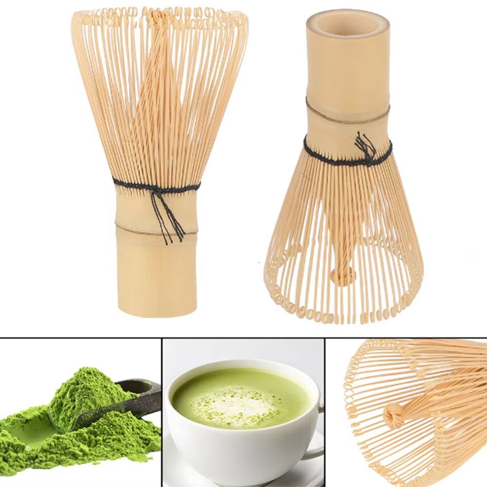 便利な竹製抹茶泡立て器 再利用可能な日本茶セット 茶筅 抹茶 - Bamboo Whisk Chasen のレビューと価格
