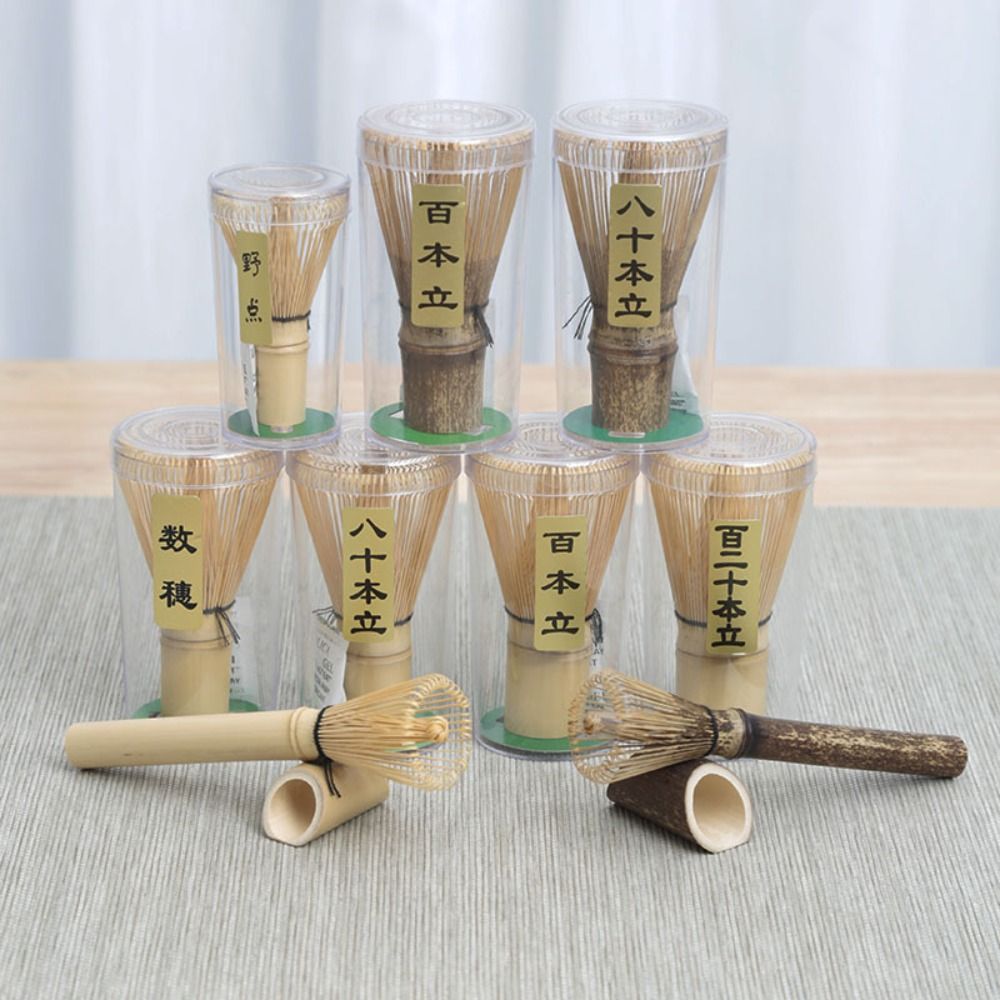 便利な竹製抹茶泡立て器 再利用可能な日本茶セット 茶筅 抹茶 - Bamboo Whisk Chasen のレビューと価格